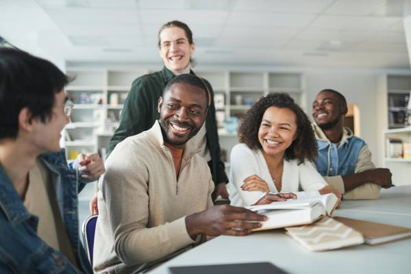Foreign Students and their classmates